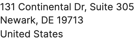 Registered address of Wrenham, LLC